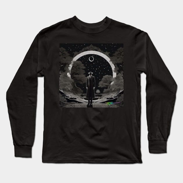 Haunted Dark Worlds  - Magical Odyssey 20 Long Sleeve T-Shirt by Benito Del Ray